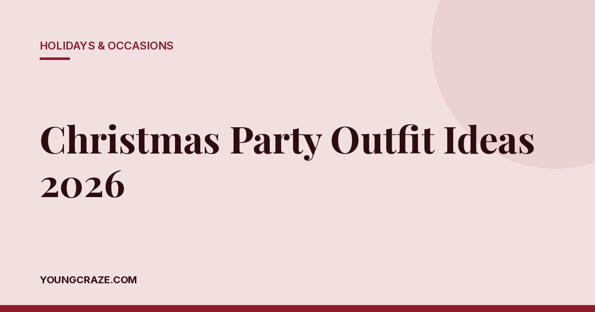 Christmas Party Outfit Ideas 2026
