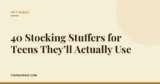 40 Stocking Stuffers for Teens They’ll Actually Use (Under $25)